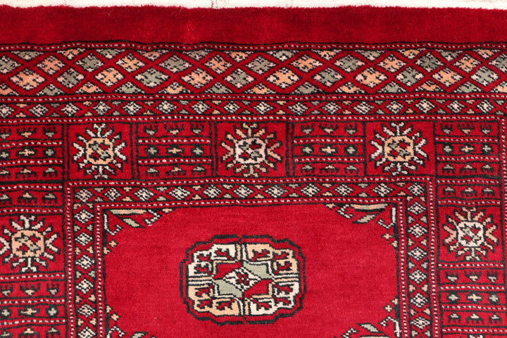 Dark Red Bokhara 2' 6 x 11' 11 - No. 46911 - ALRUG Rug Store