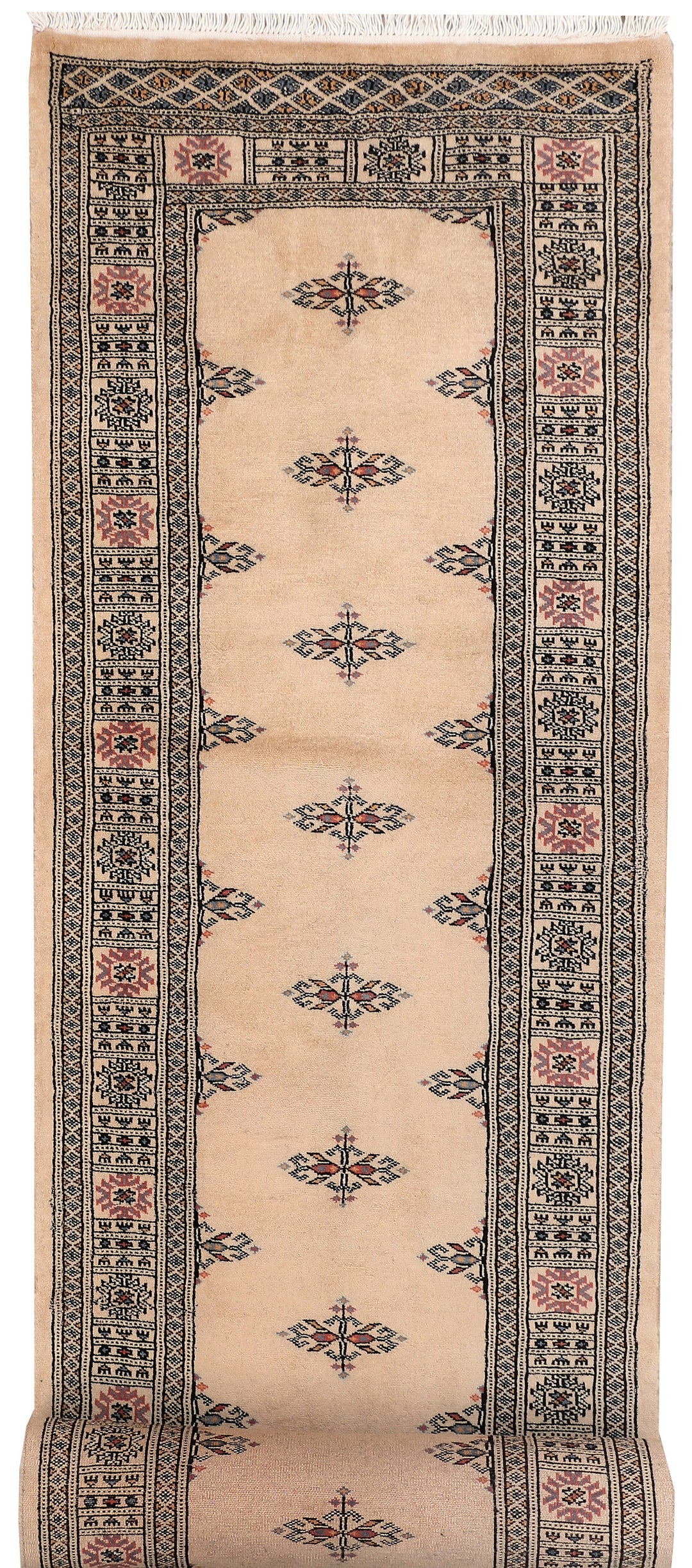 Tan Butterfly 2' 6 x 11' 8 - No. 46914 - ALRUG Rug Store
