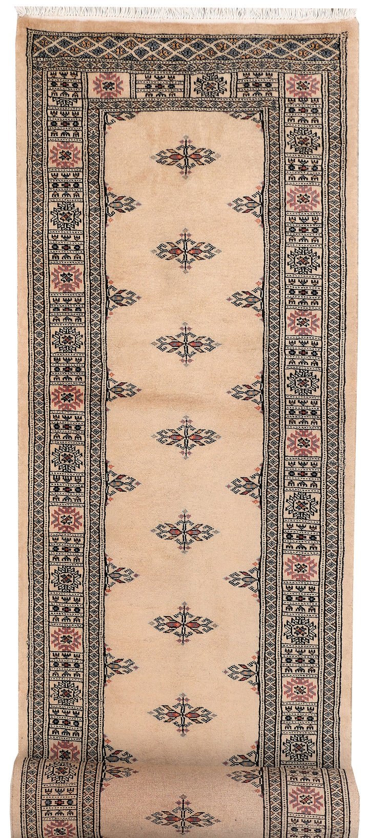 Tan Butterfly 2' 6 x 11' 8 - No. 46914 - ALRUG Rug Store