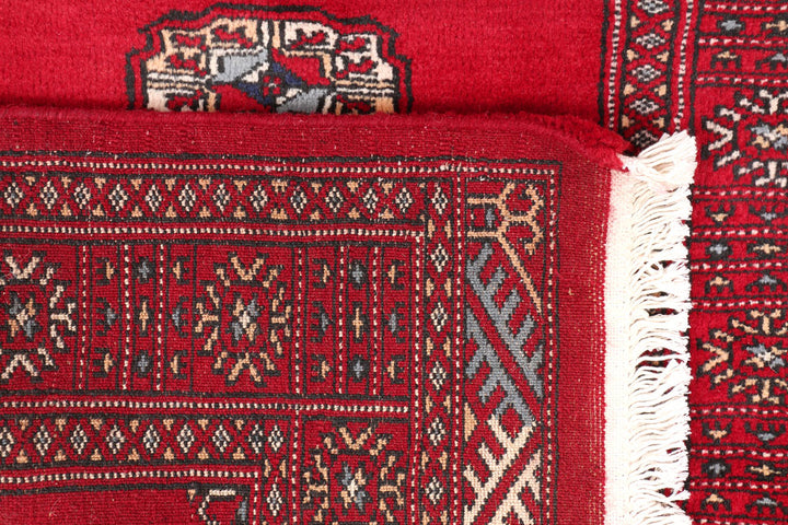 Dark Red Bokhara 2' 7 x 11' 7 - No. 46915 - ALRUG Rug Store