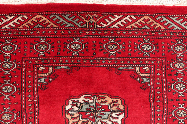 Dark Red Bokhara 2' 7 x 10' 6 - No. 46918 - ALRUG Rug Store