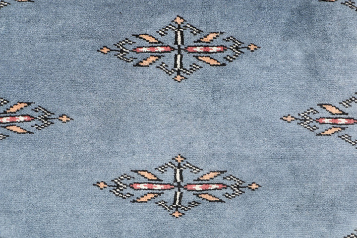 Steel Blue Butterfly 2' 8 x 11' 8 - No. 46927 - ALRUG Rug Store