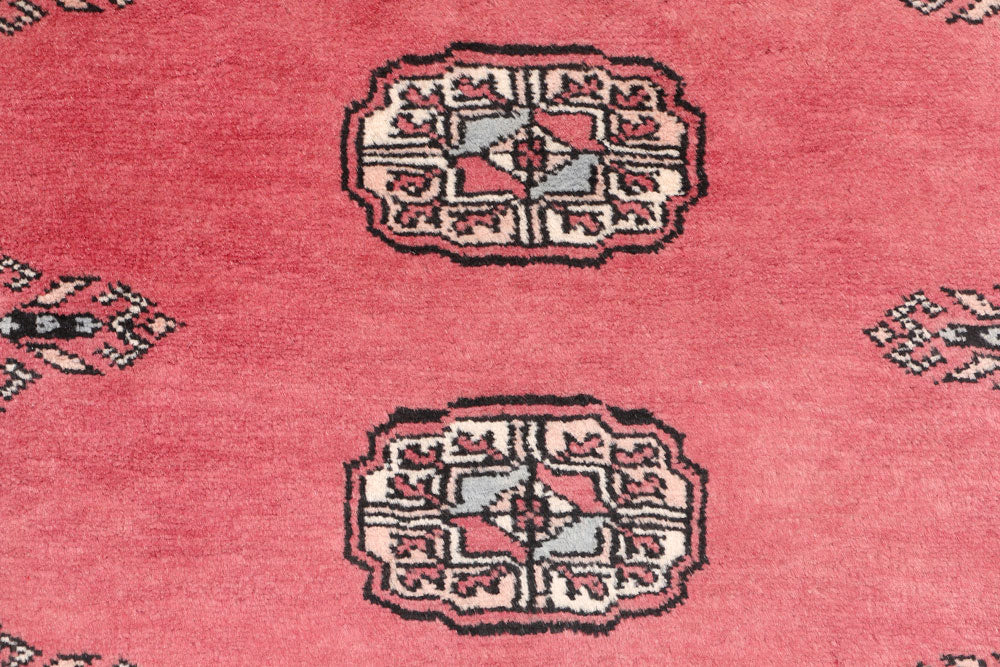 Indian Red Bokhara 2' 6 x 12' 6 - No. 46931 - ALRUG Rug Store