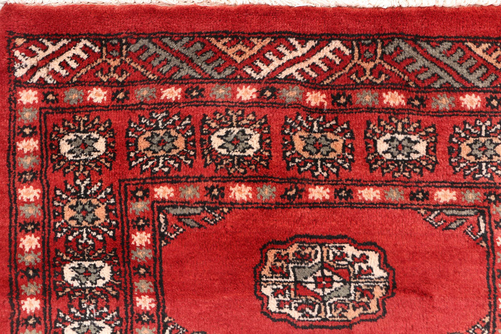 Firebrick Bokhara 2' 5 x 13' - No. 46939 - ALRUG Rug Store