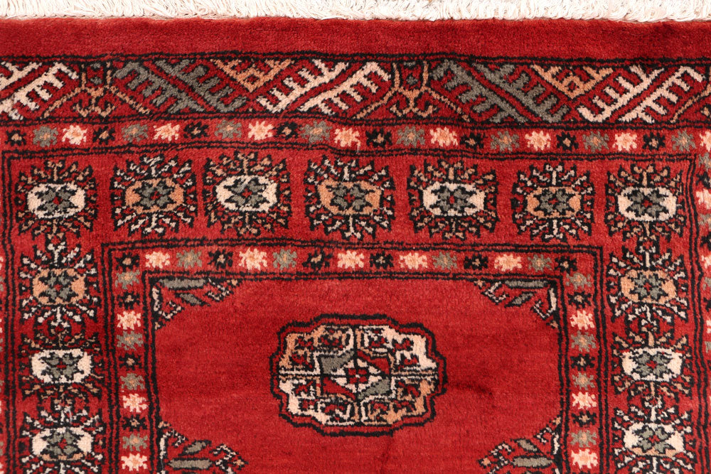 Firebrick Bokhara 2' 5 x 13' - No. 46939 - ALRUG Rug Store