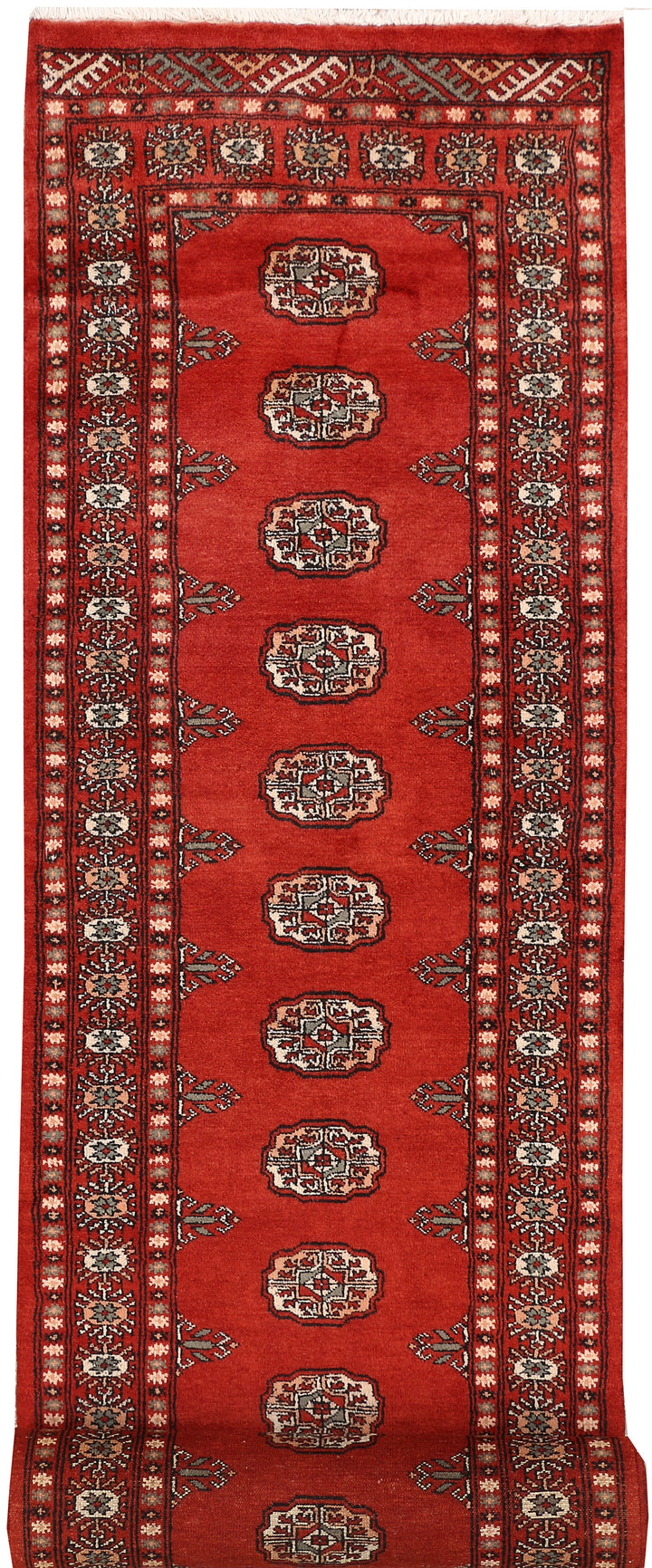 Firebrick Bokhara 2' 5 x 13' - No. 46939 - ALRUG Rug Store
