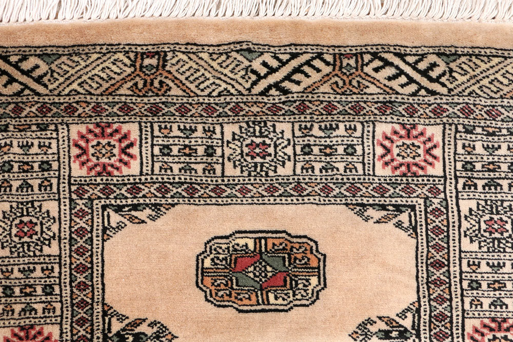 Tan Bokhara 2' 6 x 13' 4 - No. 46942 - ALRUG Rug Store