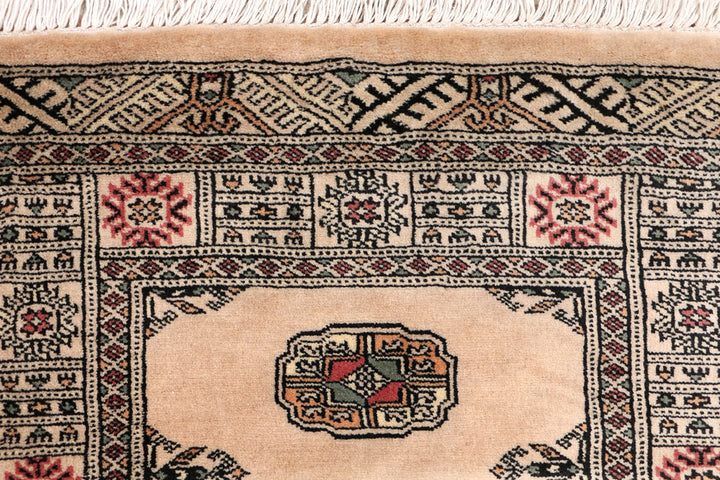 Tan Bokhara 2' 6 x 13' 4 - No. 46942 - ALRUG Rug Store