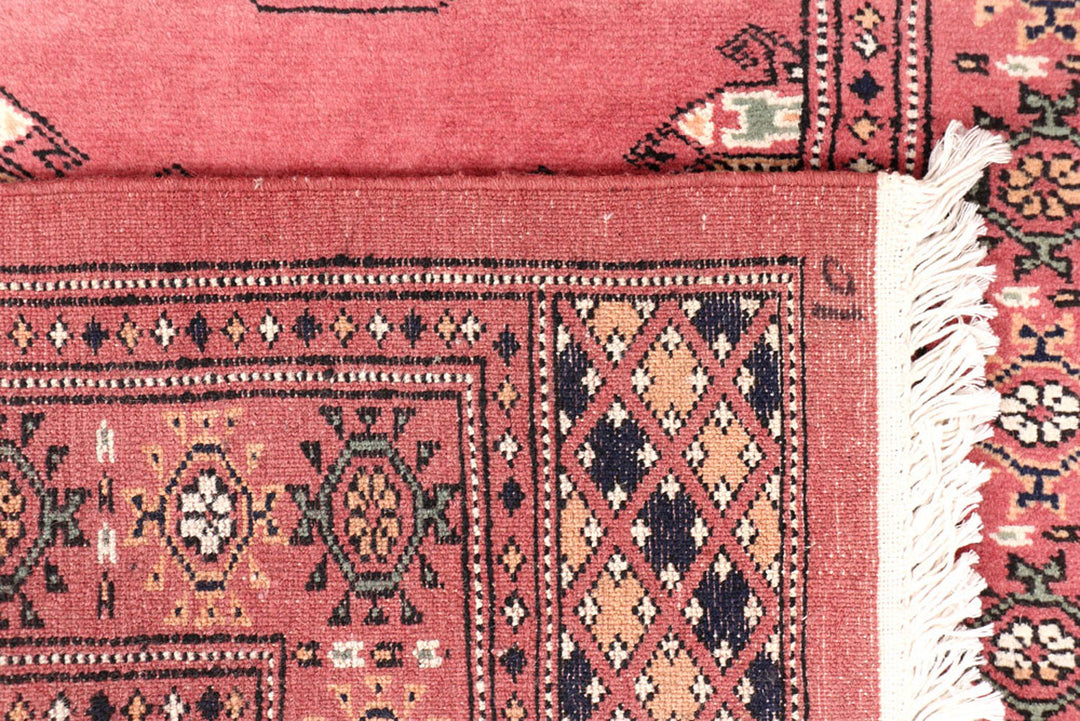 Indian Red Bokhara 2'  7" x 13'  1" - No. QA66905