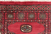 Indian Red Bokhara 2' 6 x 13' 1 - No. 46954 - ALRUG Rug Store