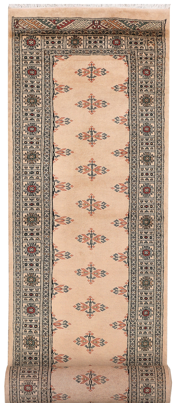 Bisque Butterfly 2' 6 x 13' 5 - No. 46958 - ALRUG Rug Store