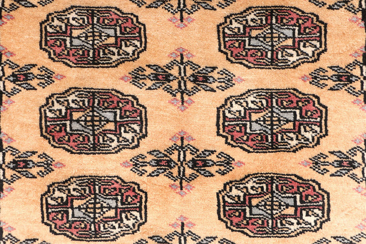 Moccasin Bokhara 2'  7" x 12'  2" - No. QA57360