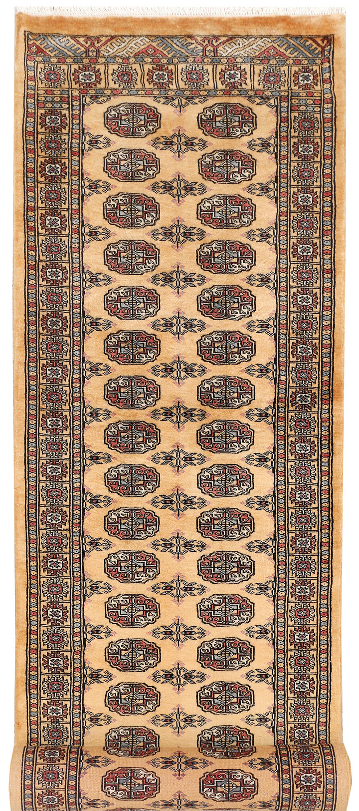 Moccasin Bokhara 2' 7 x 12' 2 - No. 46962 - ALRUG Rug Store