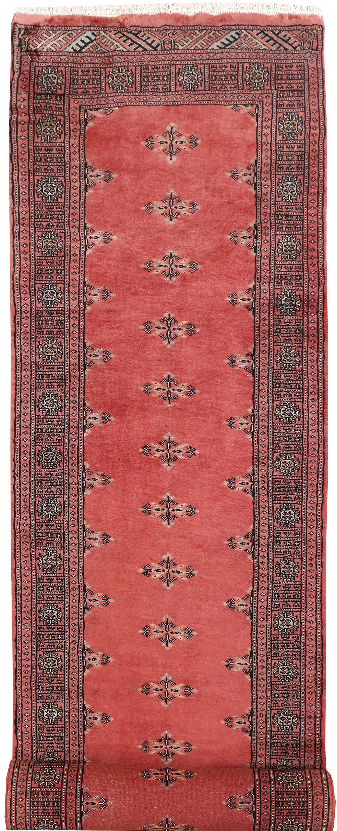 Light Coral Butterfly 2' 7 x 11' 9 - No. 46968 - ALRUG Rug Store