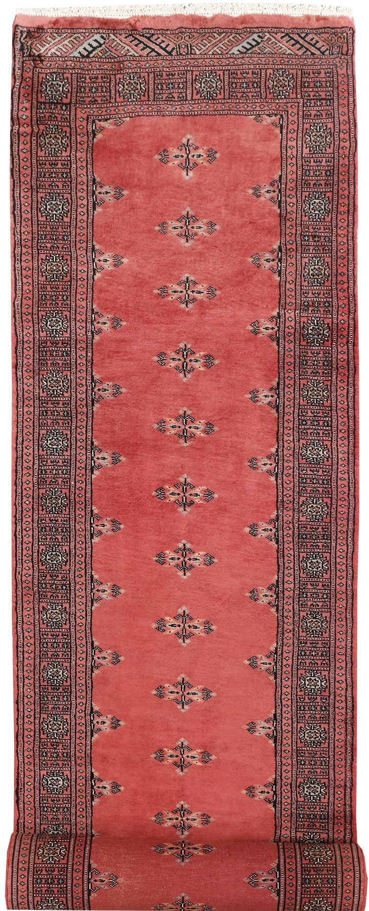Light Coral Butterfly 2' 7 x 11' 9 - No. 46968 - ALRUG Rug Store