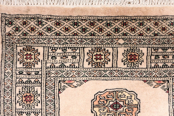 Wheat Bokhara 2' 6 x 12' 7 - No. 46973 - ALRUG Rug Store