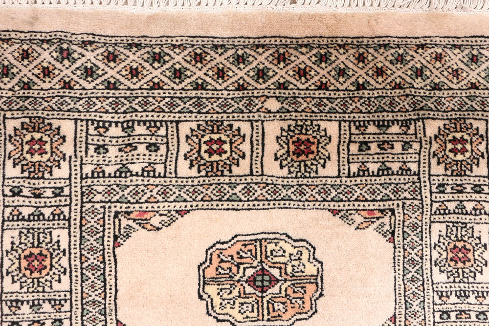 Wheat Bokhara 2' 6 x 12' 7 - No. 46973 - ALRUG Rug Store
