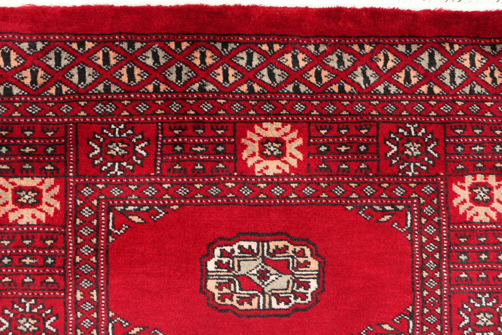 Dark Red Bokhara 2' 7 x 12' 3 - No. 46978 - ALRUG Rug Store