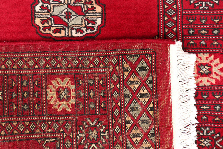 Dark Red Bokhara 2' 7 x 12' 3 - No. 46978 - ALRUG Rug Store