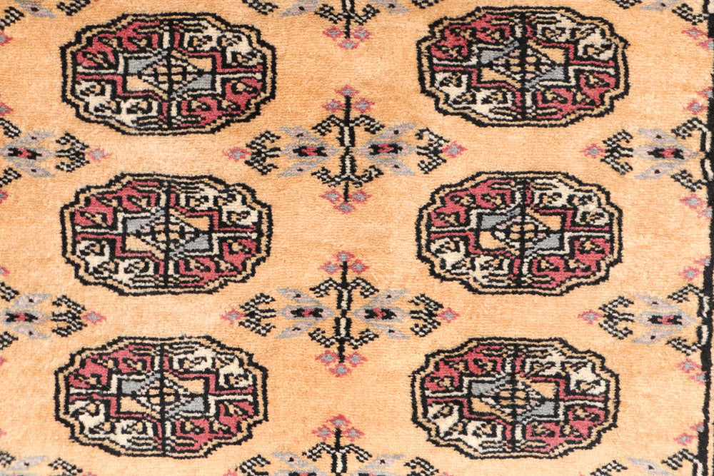Moccasin Bokhara 2' 7 x 11' 10 - No. 46981 - ALRUG Rug Store