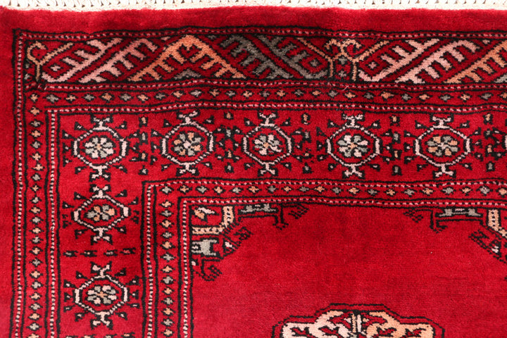 Dark Red Bokhara 2' 7 x 15' 4 - No. 46993 - ALRUG Rug Store