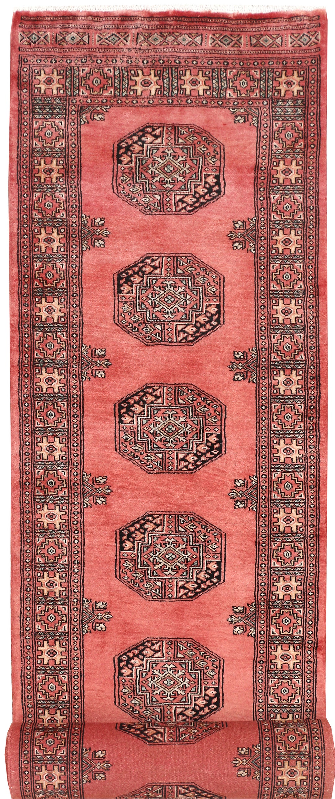 Indian Red Fil Pa 2' 8 x 13' 11 - No. 47000 - ALRUG Rug Store