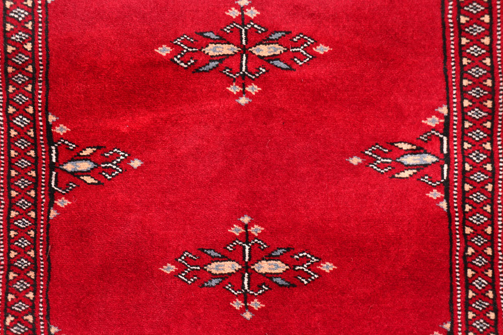Dark Red Butterfly 2' 6 x 12' 5 - No. 47001 - ALRUG Rug Store