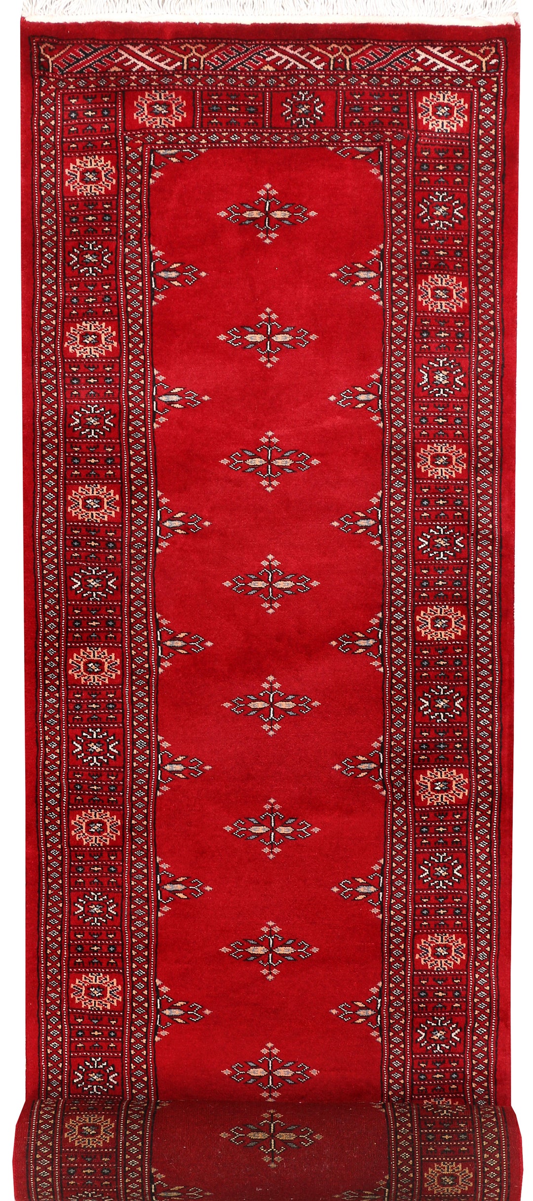 Dark Red Butterfly 2' 6 x 12' 5 - No. 47001 - ALRUG Rug Store