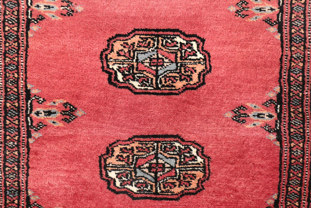 Light Coral Bokhara 2' 8 x 14' 9 - No. 47005 - ALRUG Rug Store