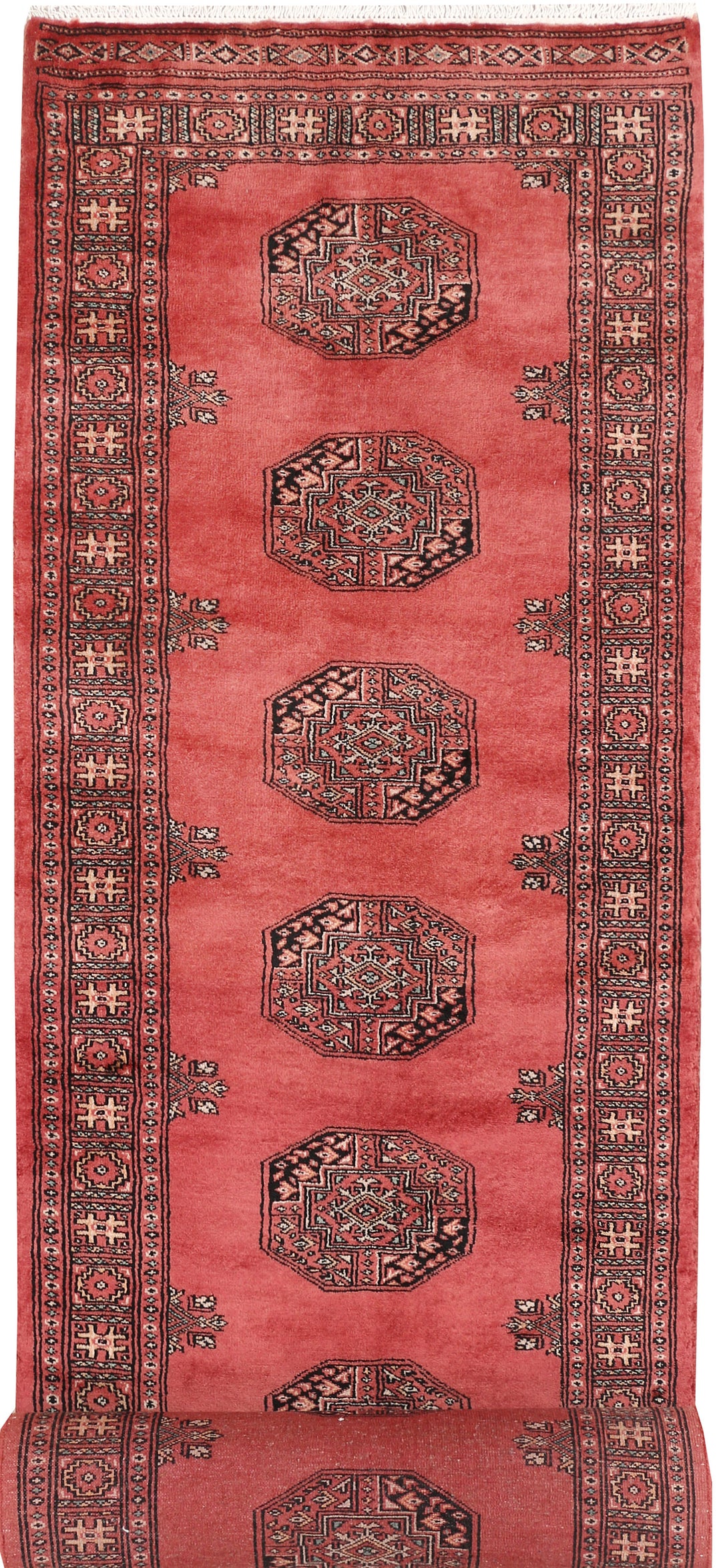 Indian Red Fil Pa 2' 8 x 13' 10 - No. 47011 - ALRUG Rug Store