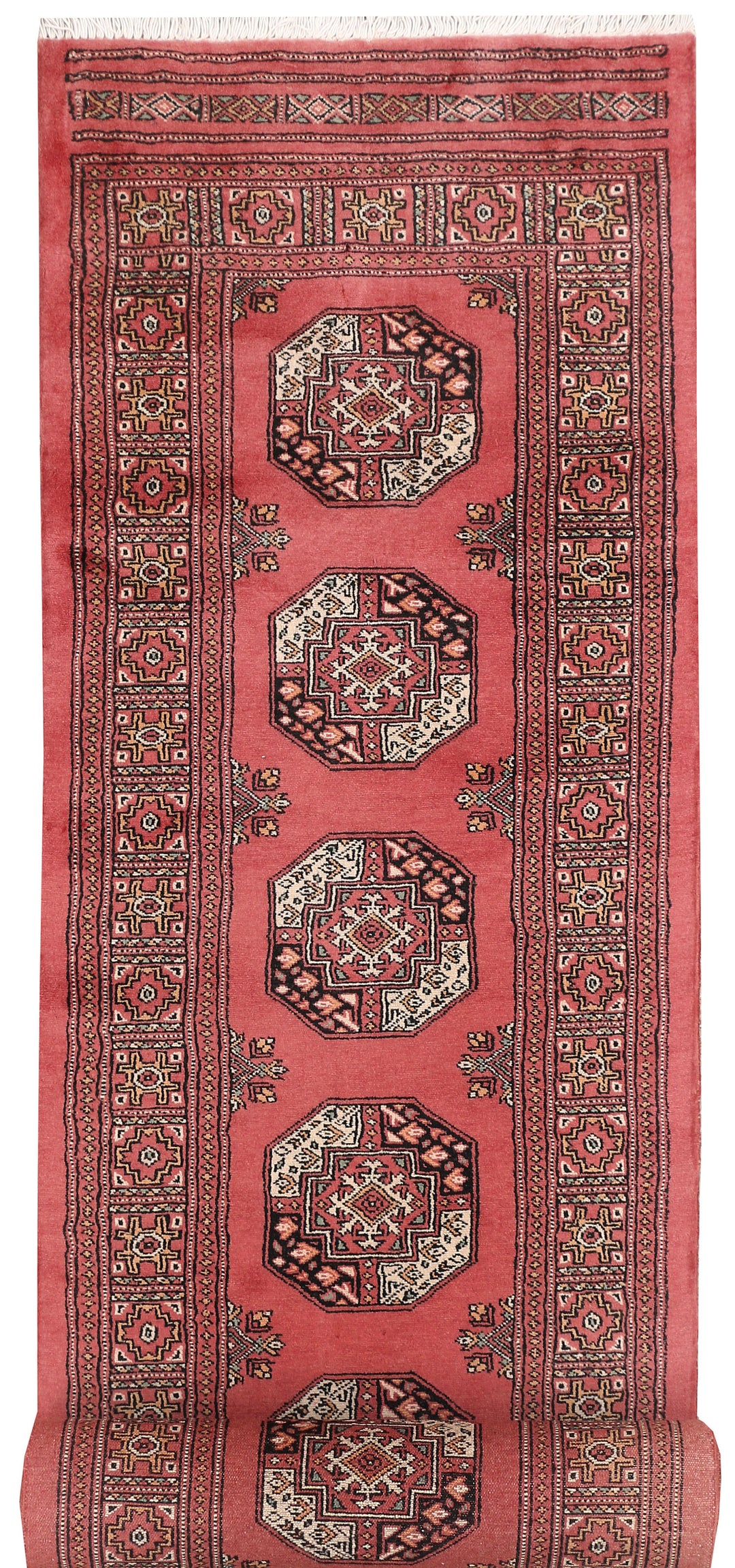 Indian Red Fil Pa 2' 8 x 14' 5 - No. 47013 - ALRUG Rug Store