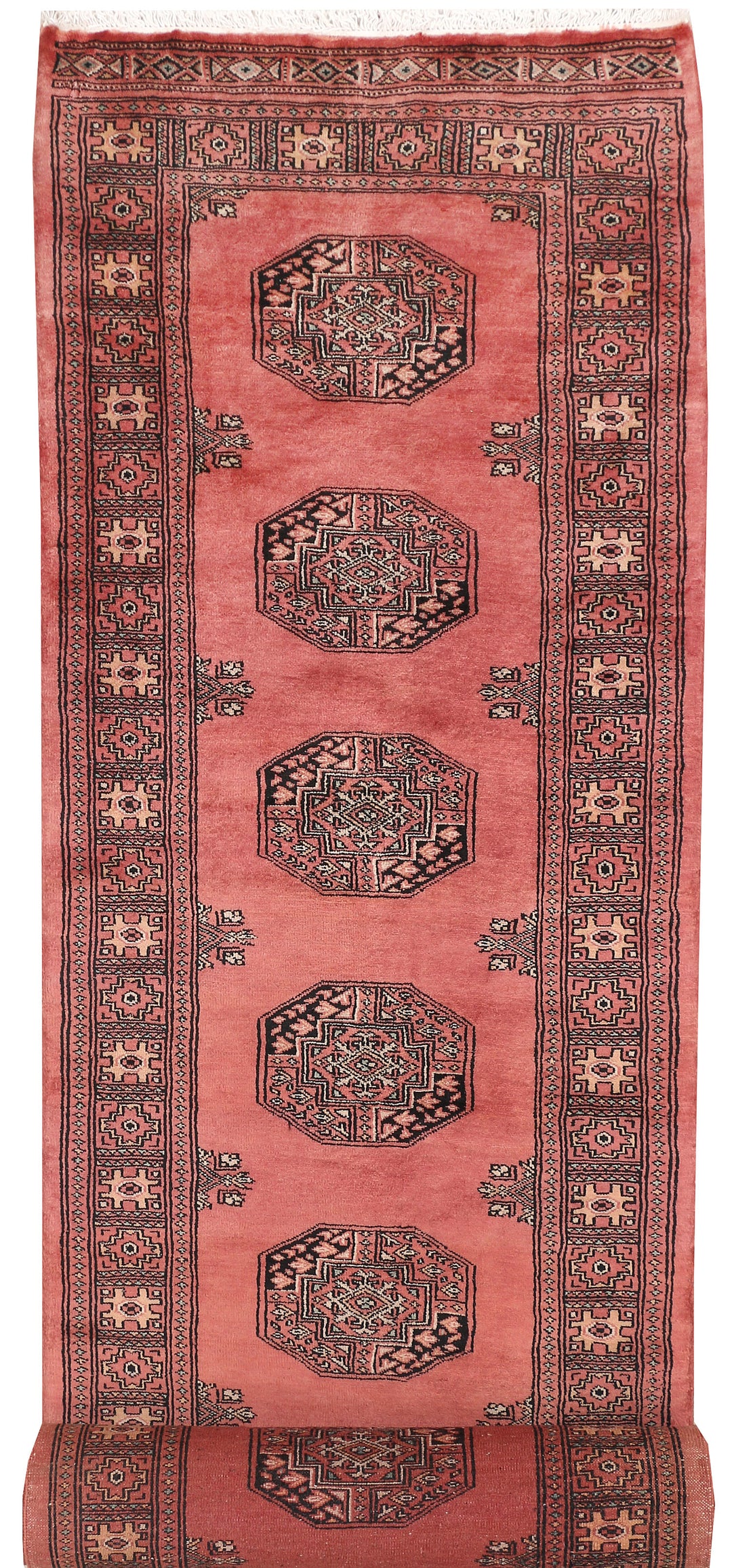Indian Red Fil Pa 2' 9 x 14' 1 - No. 47015 - ALRUG Rug Store
