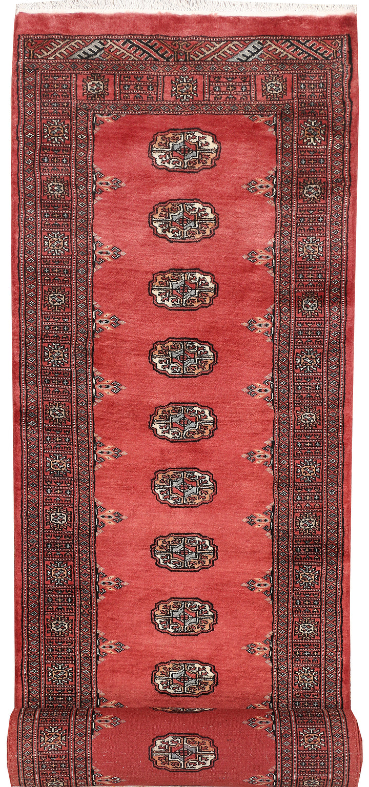 Indian Red Bokhara 2'  8" x 13'  11" - No. QA87412