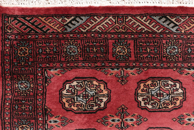 Indian Red Bokhara 2' 7 x 13' 10 - No. 47024 - ALRUG Rug Store