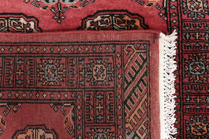 Indian Red Bokhara 2' 7 x 13' 10 - No. 47024 - ALRUG Rug Store