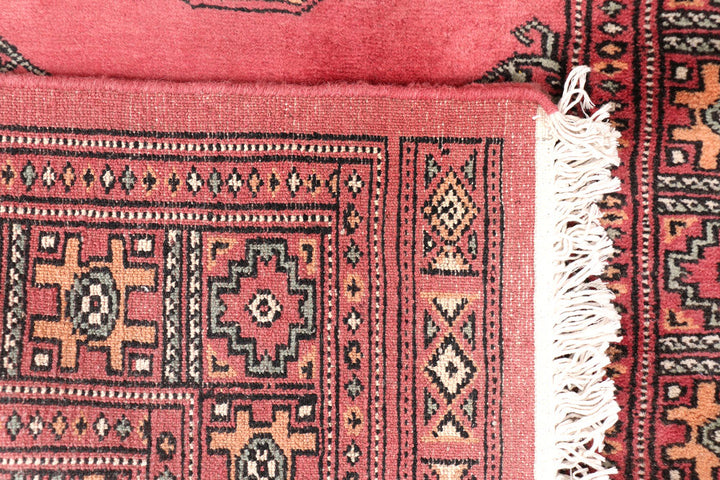 Indian Red Bokhara 2' 7 x 15' 6 - No. 47026 - ALRUG Rug Store