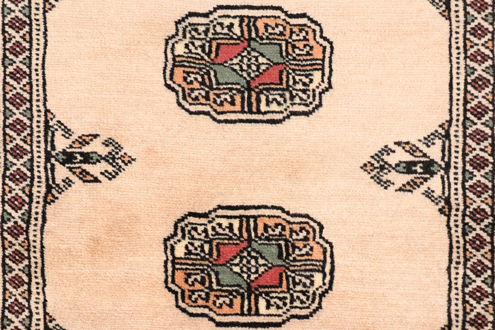 Tan Bokhara 2' 6 x 13' 7 - No. 47033 - ALRUG Rug Store