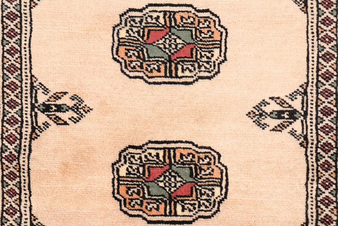 Tan Bokhara 2'  6" x 13'  7" - No. QA20186