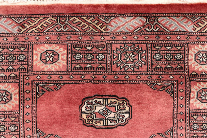 Indian Red Bokhara 2' 9 x 14' 1 - No. 47034 - ALRUG Rug Store