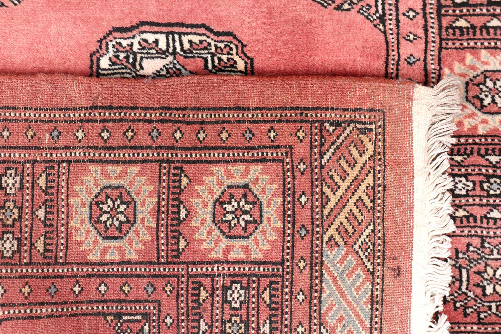 Indian Red Bokhara 2' 9 x 14' 1 - No. 47034 - ALRUG Rug Store