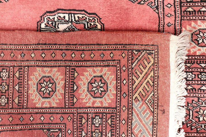 Indian Red Bokhara 2' 9 x 14' 1 - No. 47034 - ALRUG Rug Store