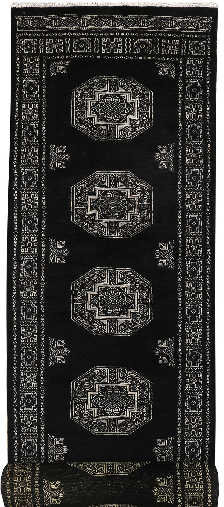 Black Fil Pa 2' 6 x 15' 2 - No. 47035 - ALRUG Rug Store