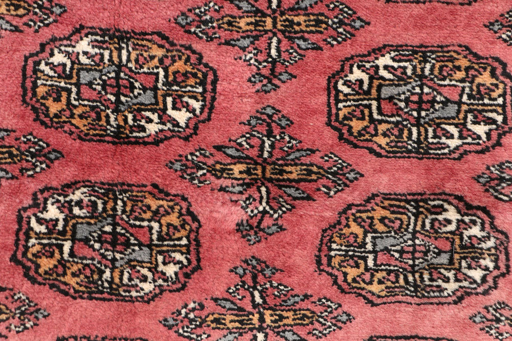 Indian Red Bokhara 2' 8 x 14' 6 - No. 47038 - ALRUG Rug Store