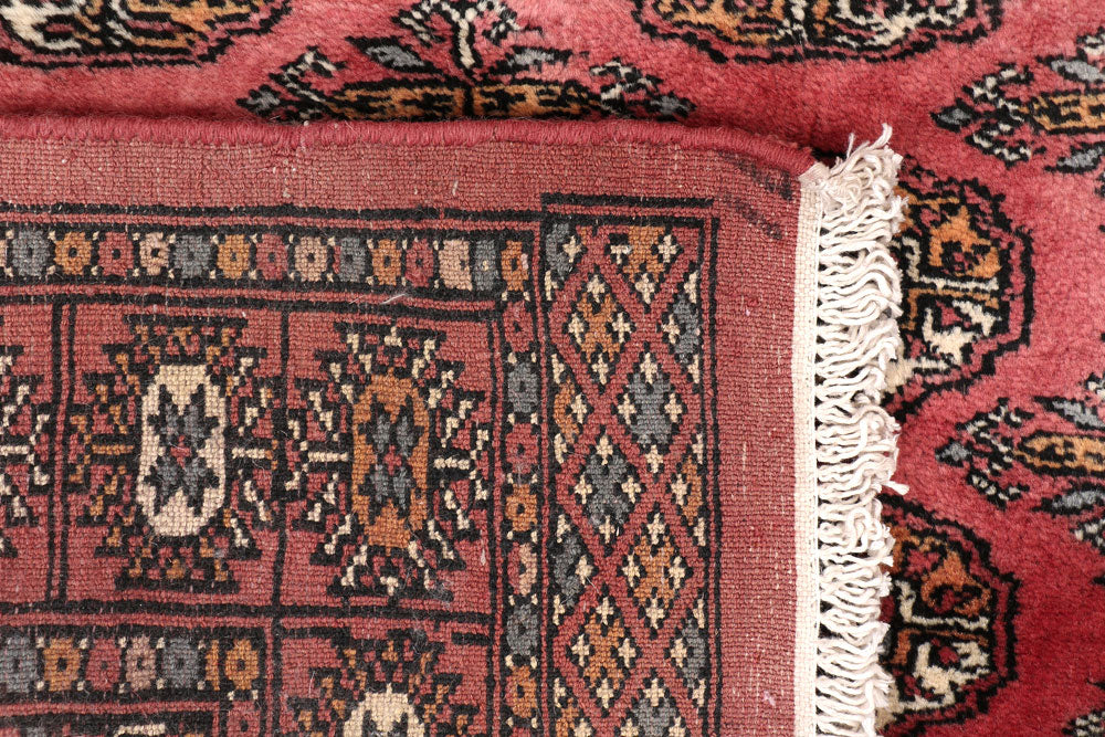 Indian Red Bokhara 2' 8 x 14' 6 - No. 47038 - ALRUG Rug Store