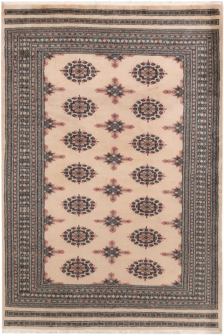 Tan Jaldar 4' 4 x 6' 5 - No. 47048 - ALRUG Rug Store