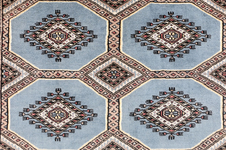 Light Slate Grey Jaldar 4' 1 x 6' 8 - No. 47051 - ALRUG Rug Store