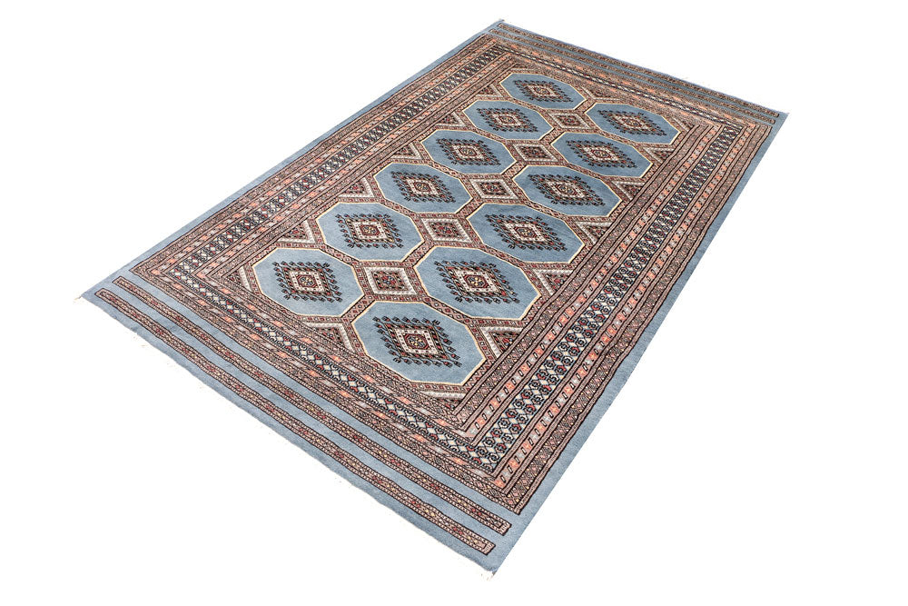 Light Slate Grey Jaldar 4' 1 x 6' 8 - No. 47051 - ALRUG Rug Store