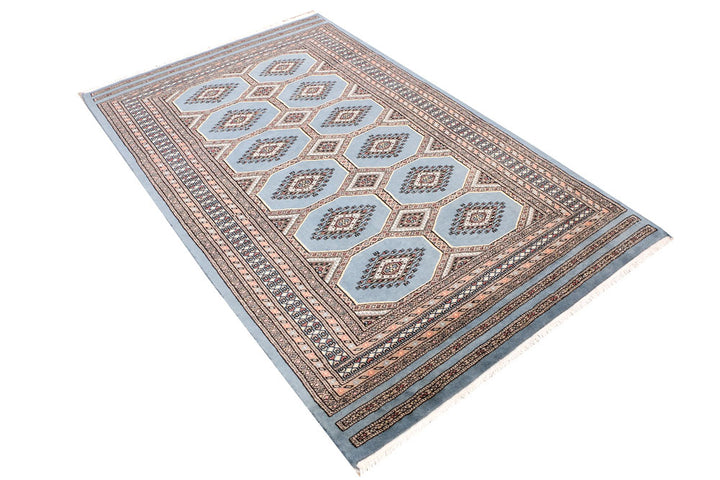 Light Slate Grey Jaldar 4' 1 x 6' 8 - No. 47051 - ALRUG Rug Store