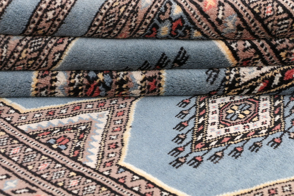 Light Slate Grey Jaldar 4' 1 x 6' 8 - No. 47051 - ALRUG Rug Store