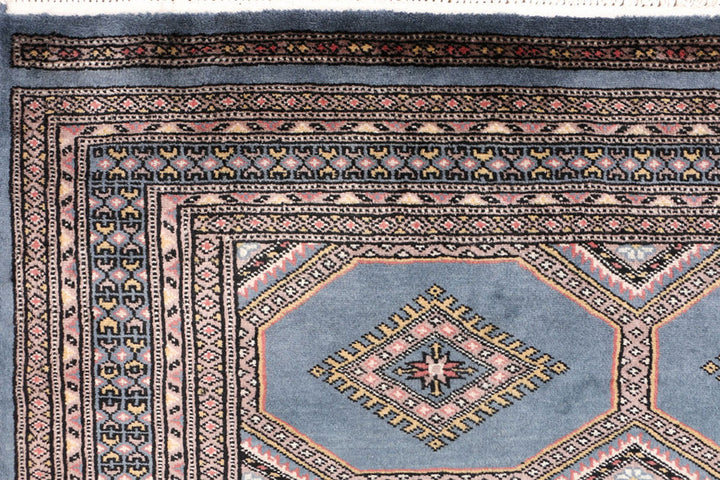 Steel Blue Jaldar 4'  1" x 6'  2" - No. QA38566